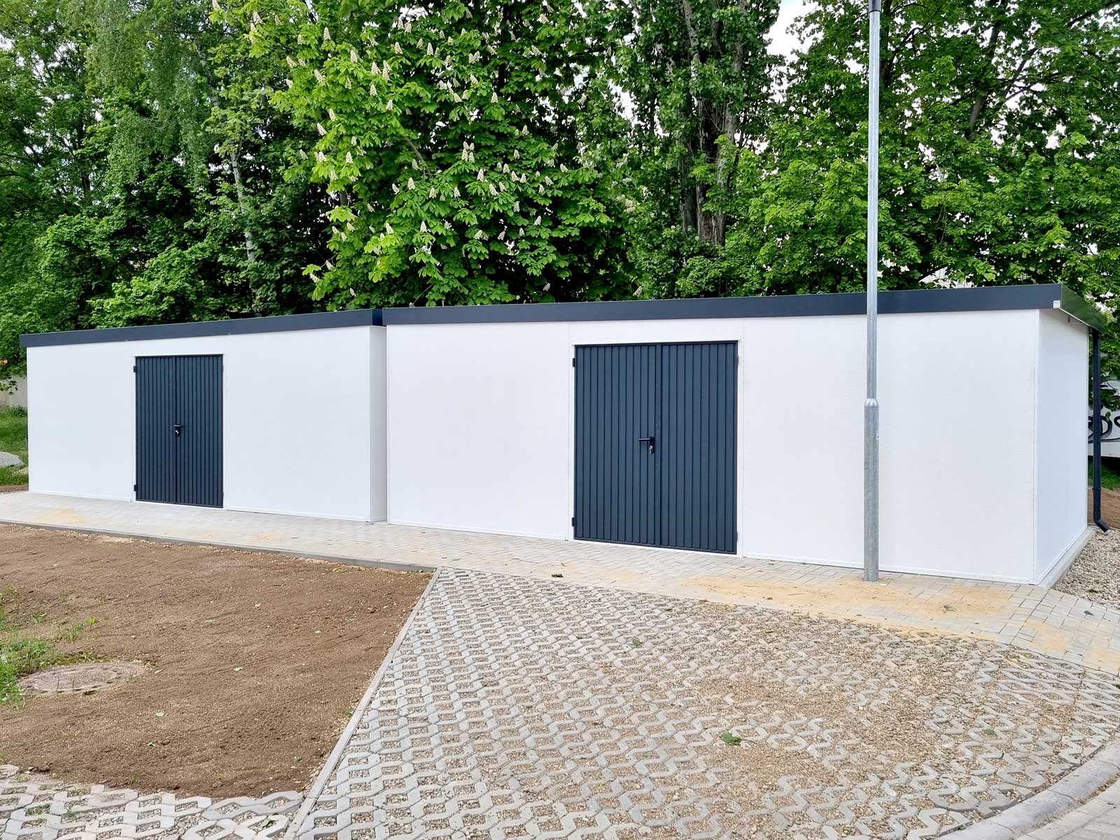 Gerätehausanlage von Siebau
